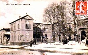 Setif sous la neige - La Mairie